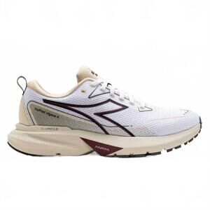 NEW DIADORA men's mythos blushield vigore 4 running shoes in white/turtledove